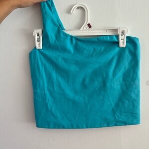 Girlfriend Collective Turquoise BioCompressive Bianca Tank Size L